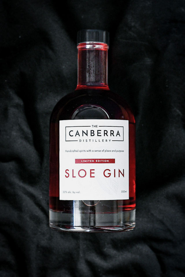 Sloe Gin, 500 ML The Canberra Distillery