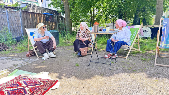 Gespräche unter Nachbar:innen