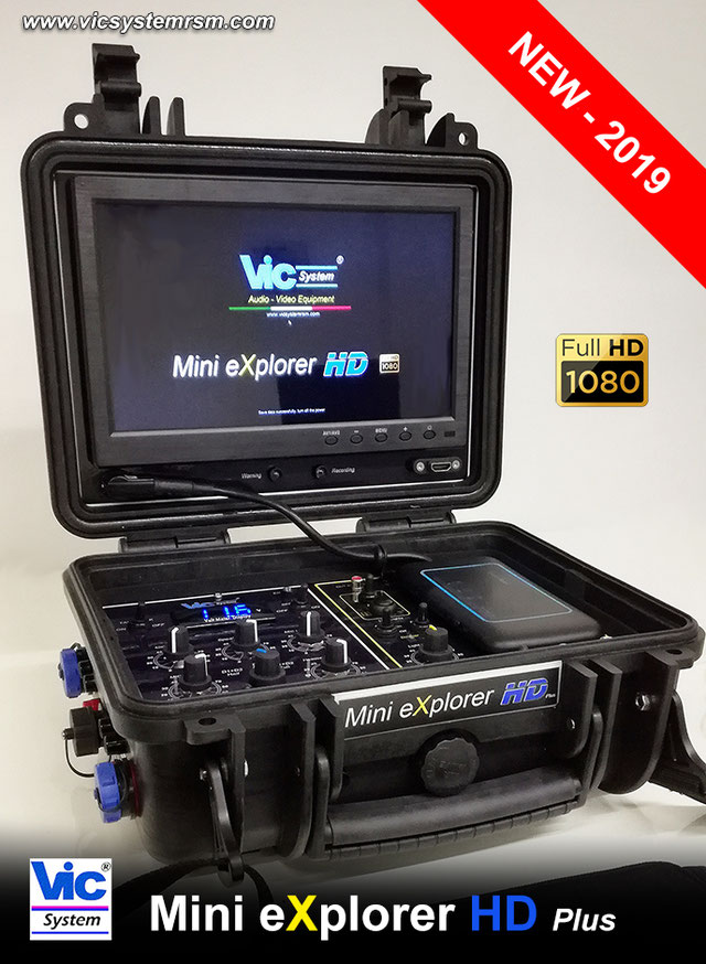 VicSystem RSM underwater cctv video systems, subsea video equipment