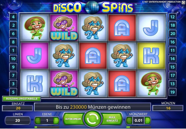 disco spins wild