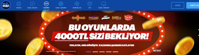 Baymavi Casino Ekran Görüntüsü
