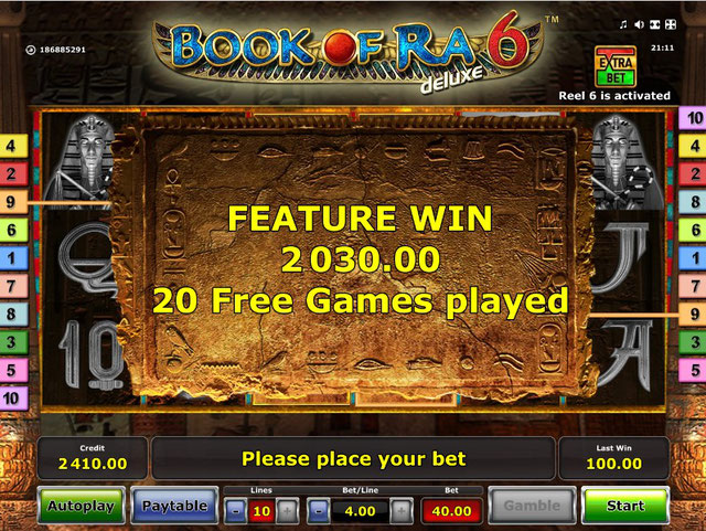 Book Of Ra 6 Free Games Kazançları