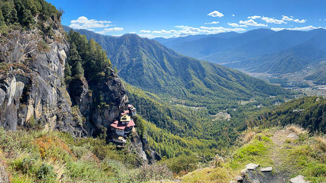 Tigernest Kloster in Bhutan