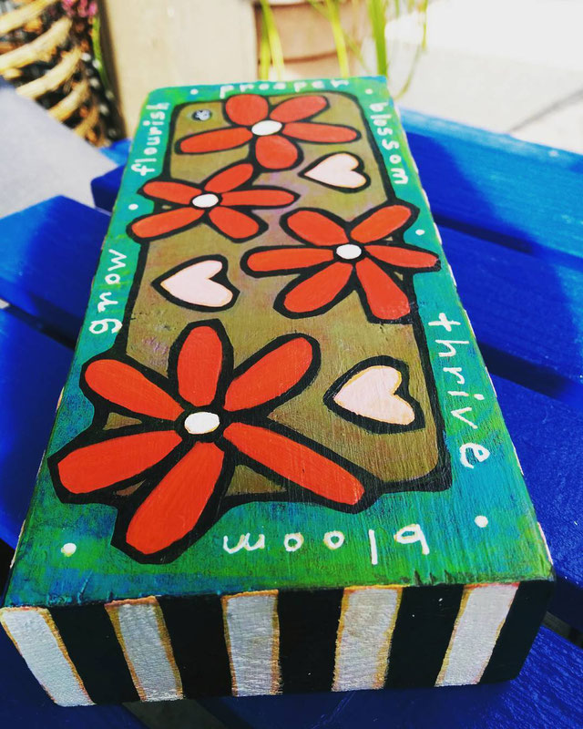 pernoskiart, flowerart, whimsical, customart, inspiration, brightart, colorful