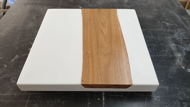 DIY Beistelltisch aus Beton und Holz - Baue dir deine Designmöbel