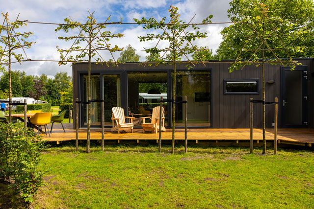 Vakantiehuisje in Drenthe met heerlijk terras