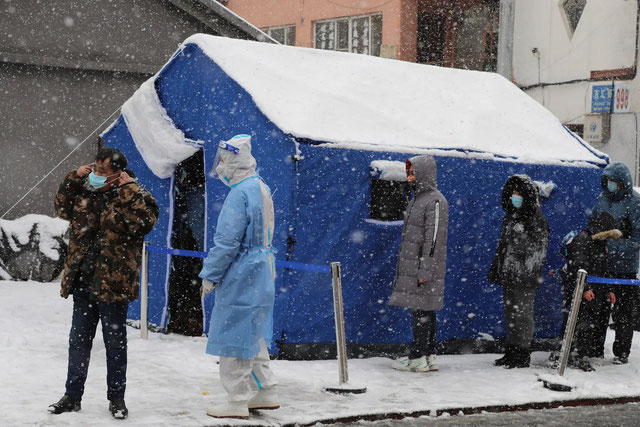 Chine, 17 mars 2022 - L'épidémie repart