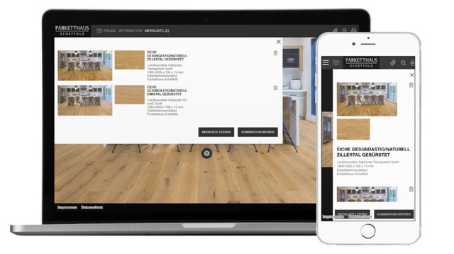 Room Designer - Parketthaus Scheffold