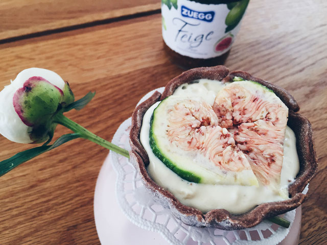 Feigen-Mascarpone-Törtchen.