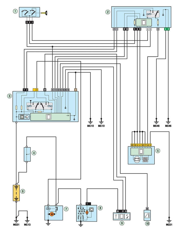 PEUGEOT 308 Wiring Diagrams - Car Electrical Wiring Diagram