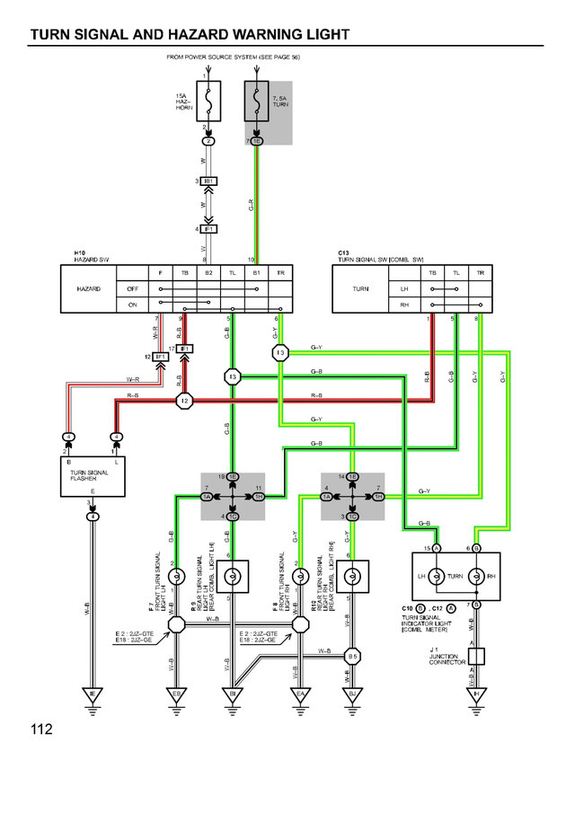 TOYOTA SUPRA Wiring Diagrams Car Electrical Wiring Diagram