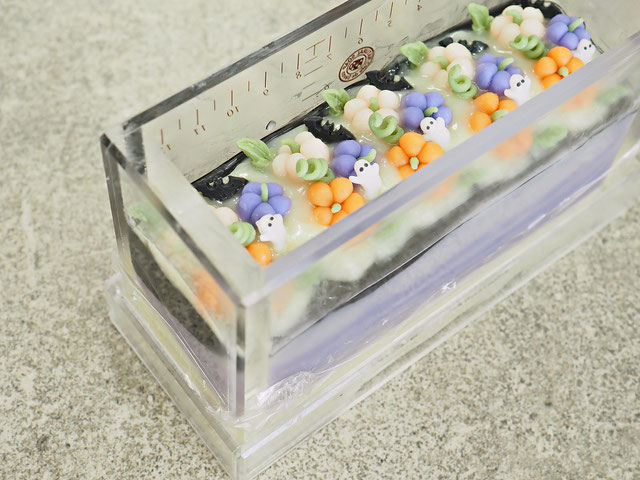手作り石けん　横浜の石けん教室　ハロウィンの石けん