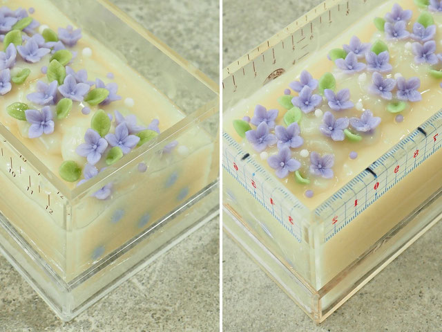 あじさい　横浜市の石けん教室　手作り石けん教室　コールドプロセス法で作る石けん