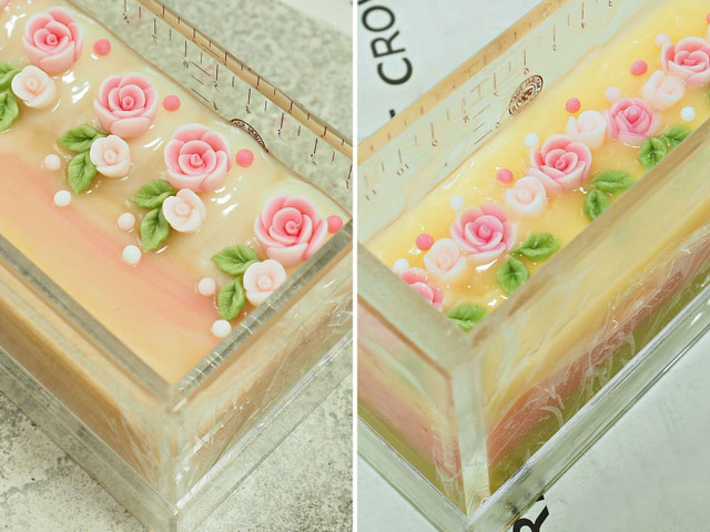 横浜の手作り石鹸教室　バラのせっけん　ハンドメイドソープ　横浜の石けん教室