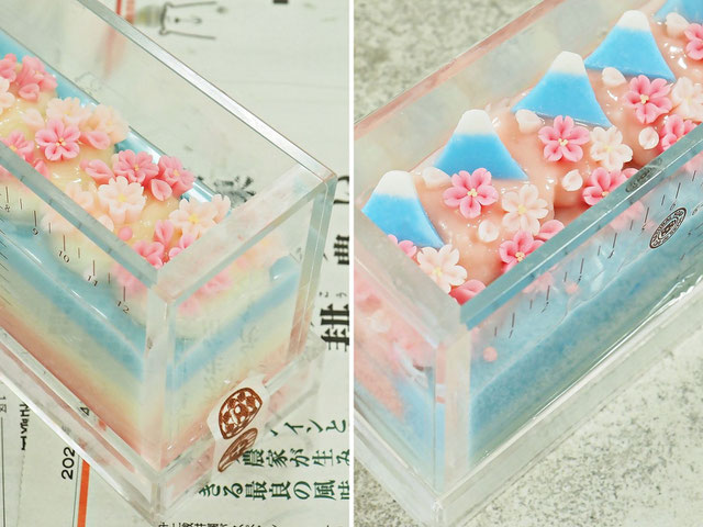 手作りせっけん教室　横浜の人気教室　桜のせっけん　ハンドメイド