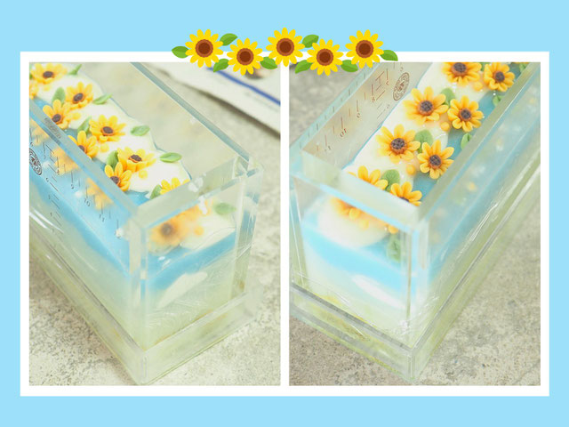 横浜元町の手作り石鹸教室 横浜の石けん教室 お花の石けん フラワーソープ 体験レッスン コールドプロセス石けん 夏の石けん 夏休み