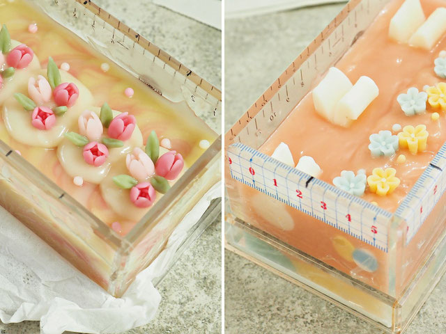 手作り石けん教室　春から始めるハンドメイド　可愛い石けん　石けん作り
