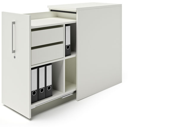 Apothekerschrank - Stauraum am Arbeitsplatz - werner works