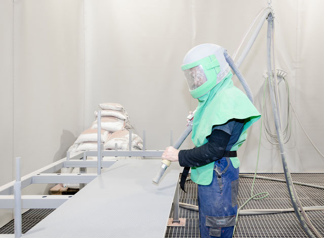 Sandstrahlen Und Pulverbeschichten In Der Nähe