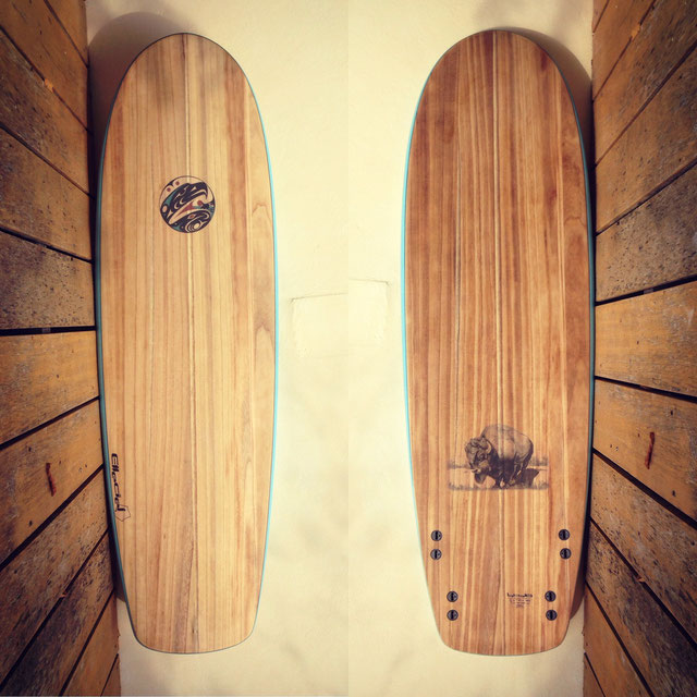 Mini Simmons ⸰ - Elleciel Custom Wood-Epoxy-EPS Surfboards