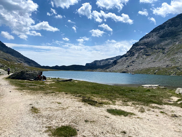 Finalmente un meritato relax al lago delle Savine