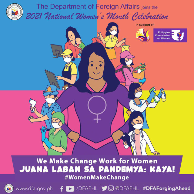 March is National Women's Month! phinagana