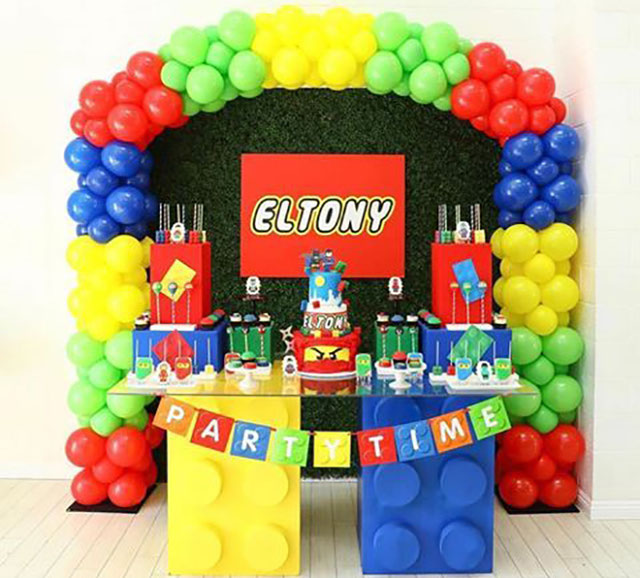 Fiestas Temáticas Tematica De Lego Para CumpleaÃ±os Bloques