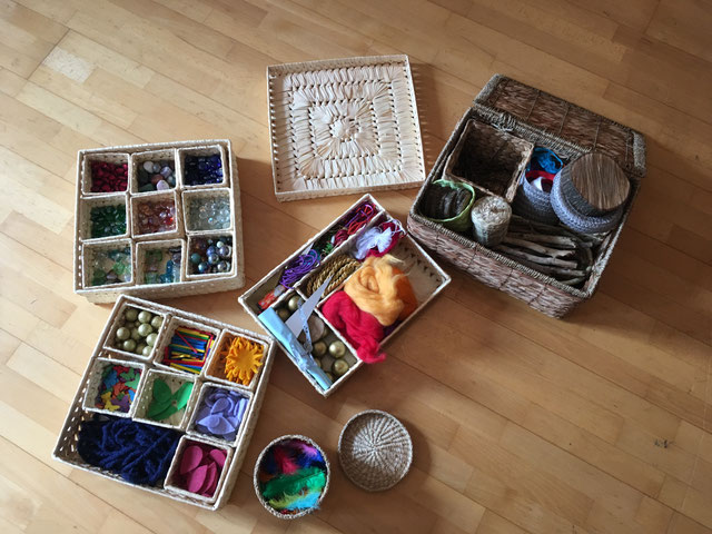 Frühlingserwachen - gestaltet mit der Kett-Methode - milchundhonigs