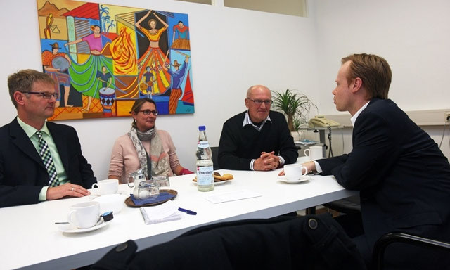 MdB Metzler Besucht Hydroplan Wormser Ingenieurgesellschaft In 