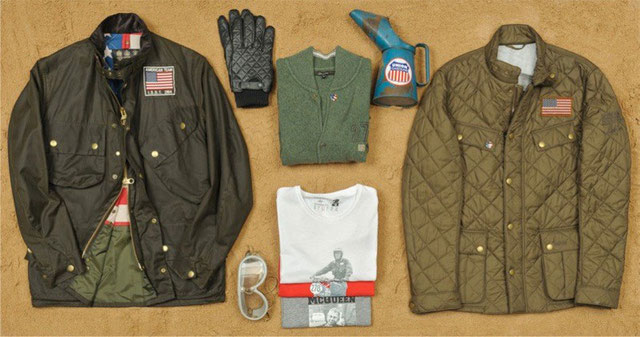 Barbour International Steve McQueen Riding Gear