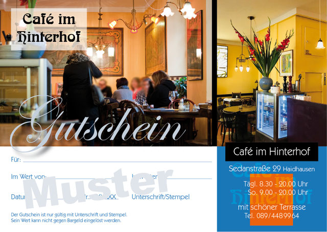 Café im Hinterhof - hinterhofcafes Webseite!