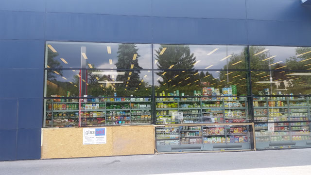 Reparaturarbeiten - Glas-Süd