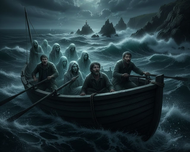 Bretonische Legenden, Bag Noz, das Schiff der Nacht