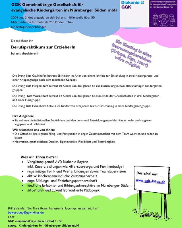 Unsere aktuellen Stellenangebote - Gemeinnützige Gesellschaft für ev