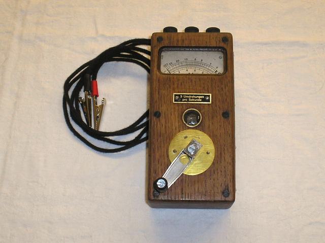 Jsolationsmesser und Voltmeter Fa. AEG von 1928