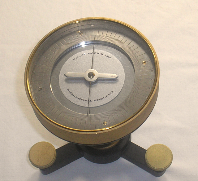 Tangent - Galvanometer nach Philip Harris Ltd. - Birmingham - England - Fertigungsjahr ca. 1900 bis 1910......
