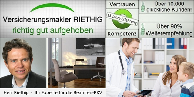 Beamten- und Akademiker-PKV Siegen: Versicherungsmakler RIETHIG