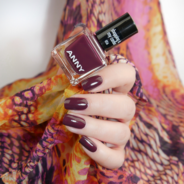 ANNY • shopping is my cardio LackTraviata NagellackLiebe