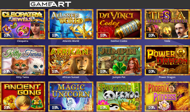 Gameart slot oyunları