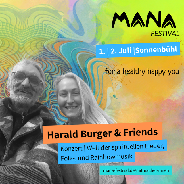 Music Harald Burger und Sandra Hempel Mana Festival wild und heilsam!