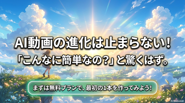 動画生成AIは今後さらに伸びる可能性が高い