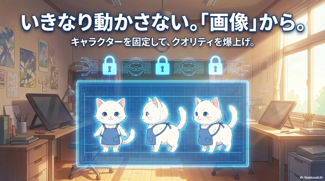 最初は“画像→動画”がおすすめ