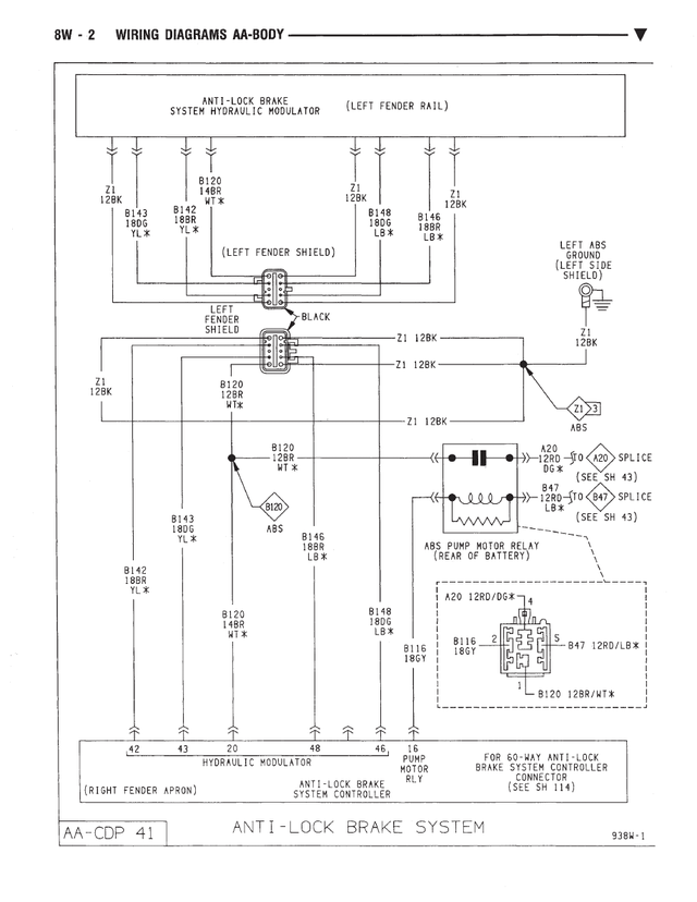 PLYMOUTH Acclaim Wiring Diagrams Car Electrical Wiring Diagram