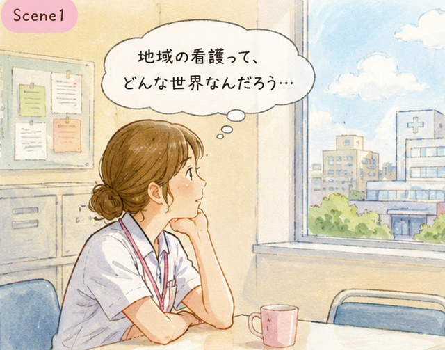 病院を続けながら、地域看護を知るという選択