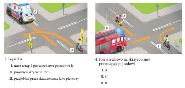 Kolejnosc Przejazdu Na Skrzyzowaniach Testy Do Druku T: Skrzyżowania z drogą z pierwszeństwem - Strona internetowa sp4technika!