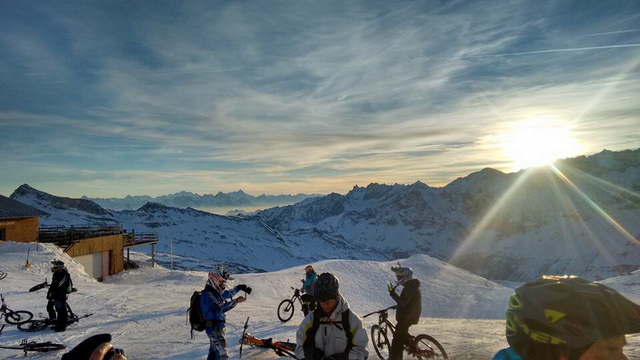 un paio di pause per ricompattare il gruppone