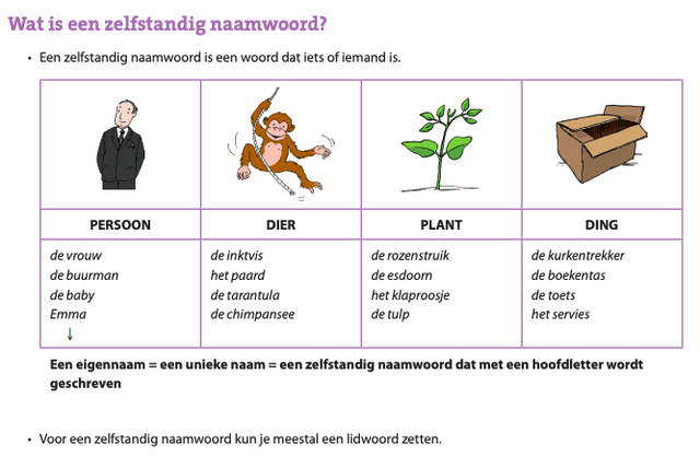 Woordsoorten - Welkom bij de duizendpoten