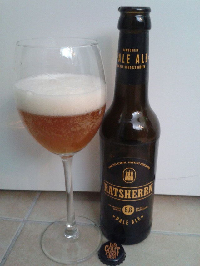 Ratsherrn Pale Ale Bierprobe Online der Bierblog Biertest online
