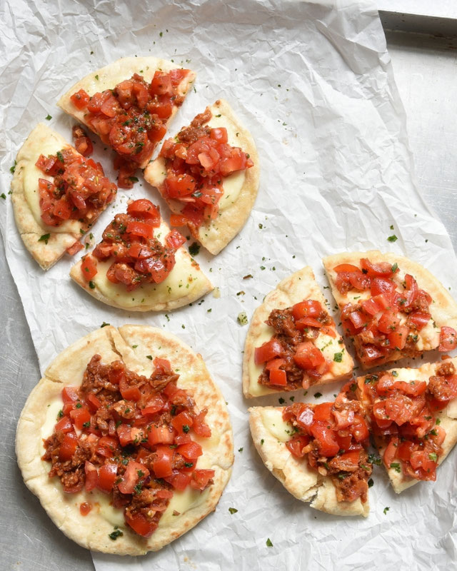 &amp;quot;Pita Bruschetta&amp;quot;. Bruschetta mal anders. - mix dich glücklich ...