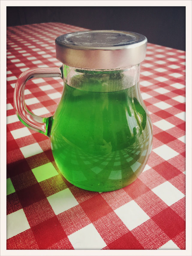 Minz-Sirup. Selbst gemacht. - mix dich glücklich (Thermomix-Rezepte)